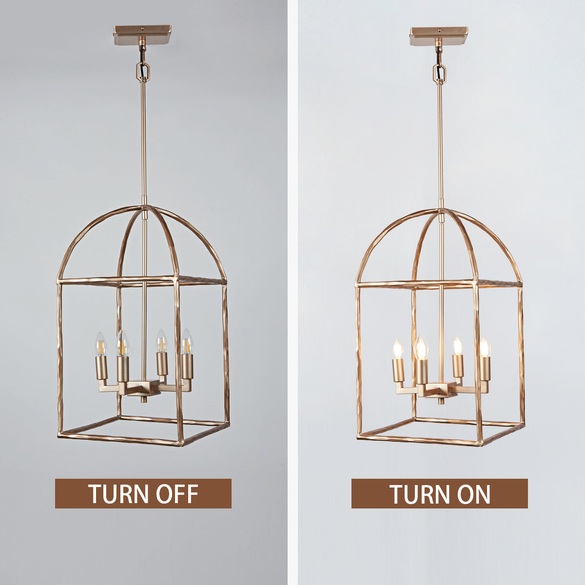 Modern Industrial Forged-Iron Pendant Light - Adjustable Height Hanging Light Fixtures, Suitable for Dining Room And Living Room