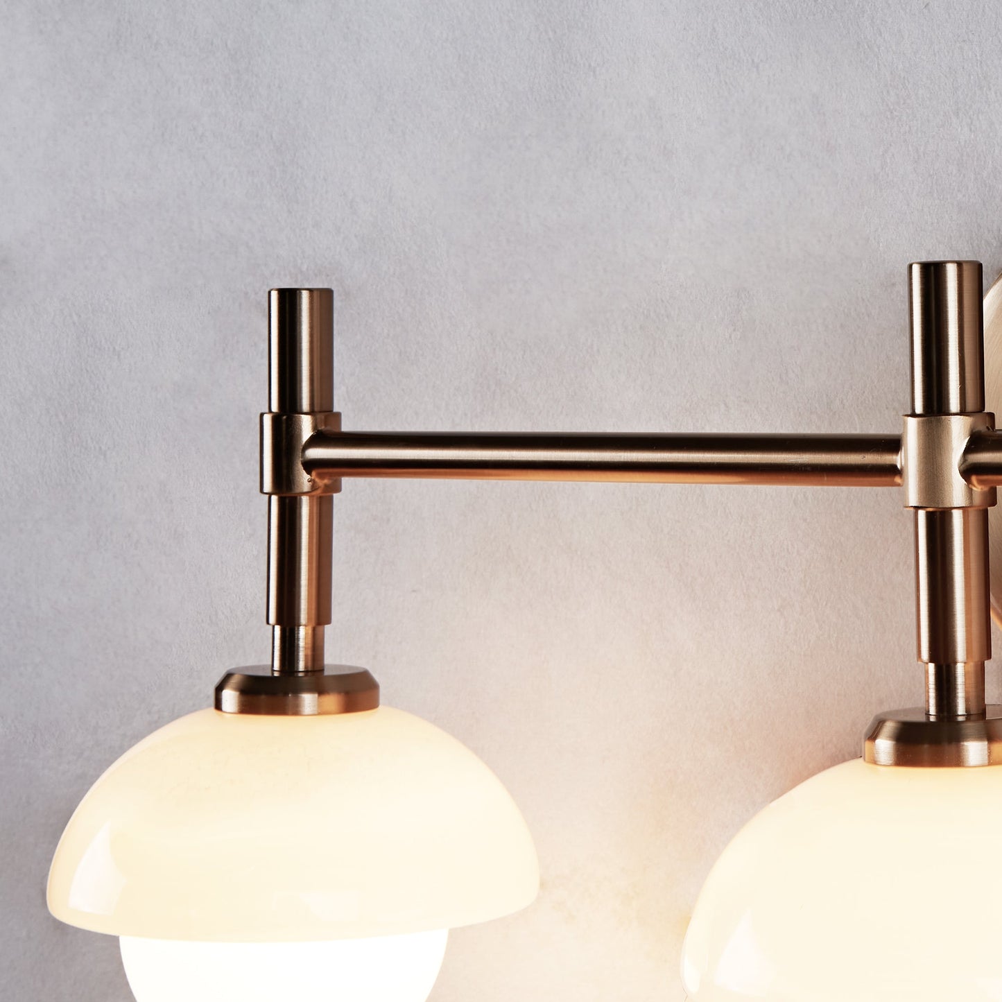 Opulent Glow Hand-Carved Alabaster Bathroom Sconce with Opal Shades - Elegant Light Fixture for Bedrooms, Bathrooms, and Living Rooms
