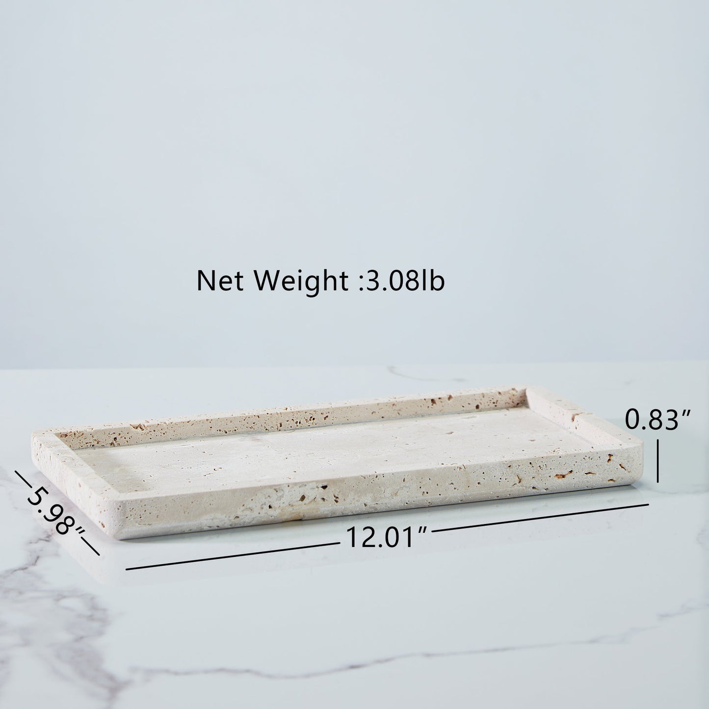 Elegant Marble/Travertine Tray Collection, Elevated Luxury Tray Collection, Bathroom Tray,Dressing Table Tray, Perfume Tray, Dressing Table Tray, Decorative Tray, Jewelry Tray, Ring Tray