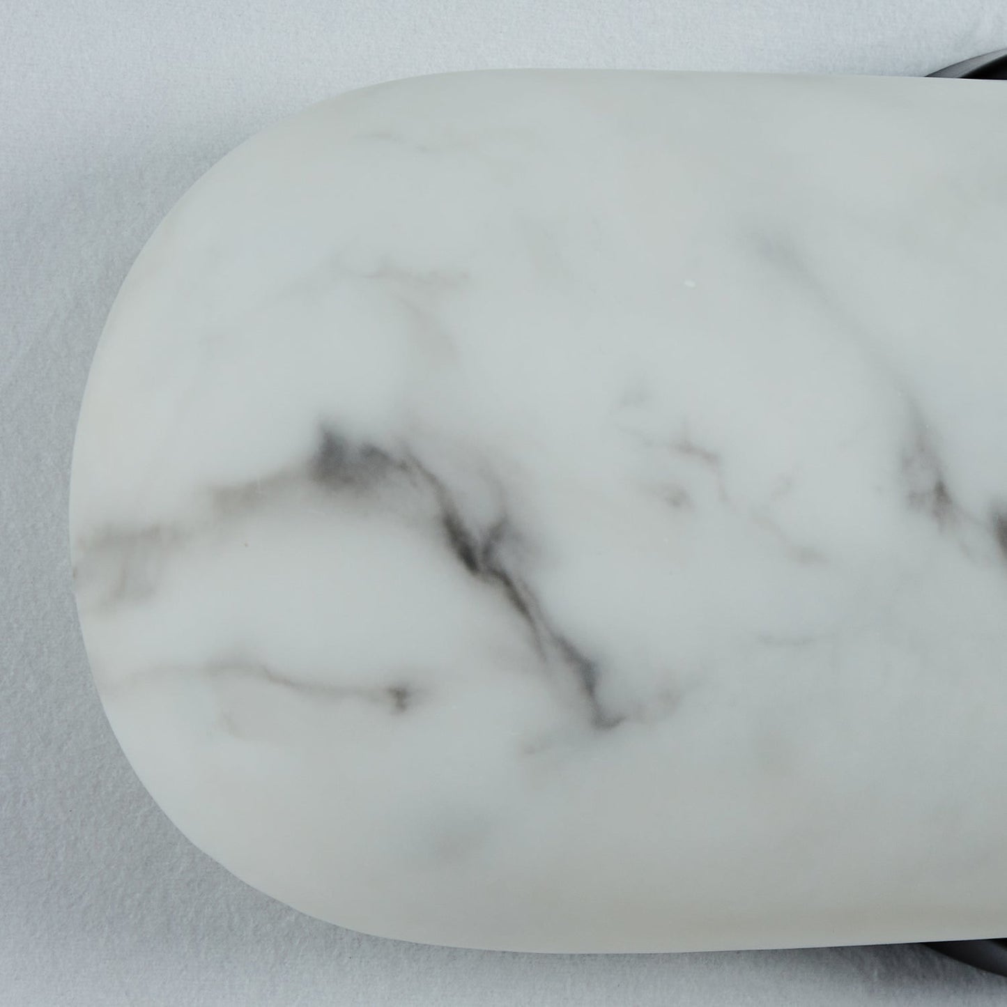 Resin Wall Sconce - Premium Resin Exterior Mimicking Marble, Damp Rated, Hardwired - Ideal for Wall Sconces, Bathroom Sconce, Kitchen Sconce, and Exterior Wall Lights