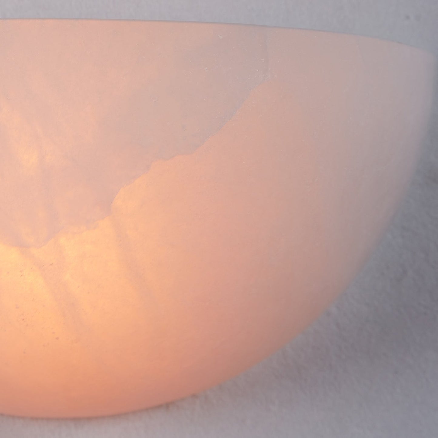 Alabaster Natural Stone Wall Light Sconce - Elegant Natural Stone Lighting for Home Decor - Perfect for Living Room, Kitchen, and Bedroom Wall Lights