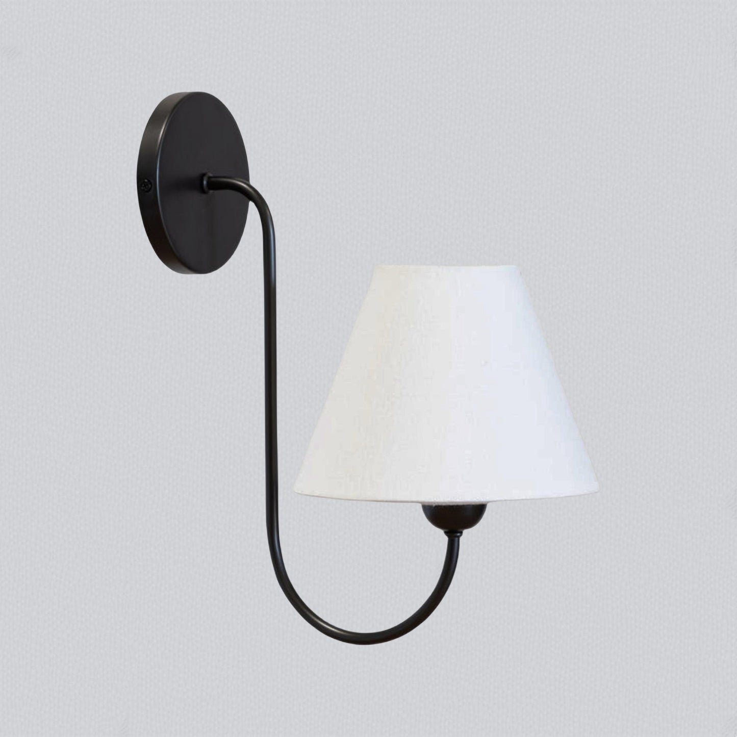Gleaming Elegance Stainless Oil Rubbed Sconce - Durable Stainless Steel and Antique Brass with White Linen Shade - Ideal Wall Lights for Your Living Room