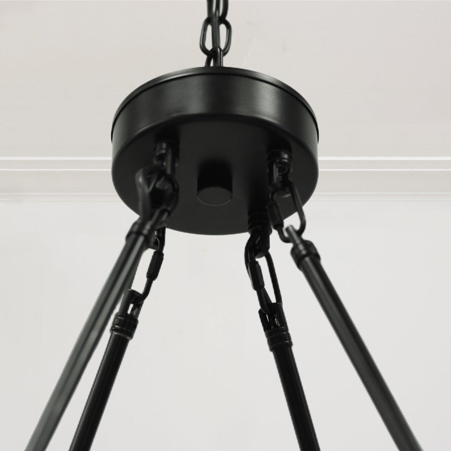 Elegant Illuminate Decorative Modern Hanging Chandelier - Stylish and Elegant Design for a Contemporary Look - Perfect Hanging Light Fixture and Modern Chandelier for Living Room